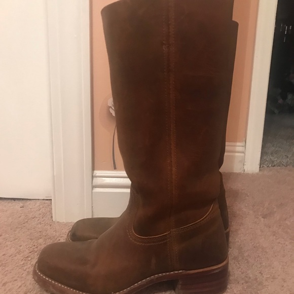 frye boots hard to get on